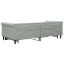 Sofá cama nido con cajones terciopelo gris claro 90x190 cm de vidaXL, Camas y somieres - Ref: Foro24-3197832, Precio: 291,73 ...