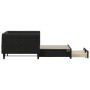 Sofá cama nido con cajones terciopelo negro 90x200 cm de vidaXL, Camas y somieres - Ref: Foro24-3197823, Precio: 295,87 €, De...