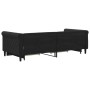 Sofá cama nido con cajones terciopelo negro 90x200 cm de vidaXL, Camas y somieres - Ref: Foro24-3197823, Precio: 295,87 €, De...