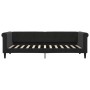 Sofá cama nido con cajones terciopelo negro 80x200 cm de vidaXL, Camas y somieres - Ref: Foro24-3197816, Precio: 291,48 €, De...