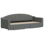 Sofá cama nido con cajones tela gris oscuro 80x200 cm de vidaXL, Camas y somieres - Ref: Foro24-3197562, Precio: 290,86 €, De...