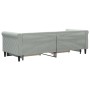 Sofá cama nido con cajones terciopelo gris claro 80x200 cm de vidaXL, Camas y somieres - Ref: Foro24-3197812, Precio: 290,71 ...
