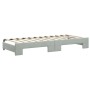 Sofá cama nido con cajones terciopelo gris claro 80x200 cm de vidaXL, Camas y somieres - Ref: Foro24-3197812, Precio: 290,71 ...