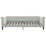 Sofá cama nido con cajones terciopelo gris claro 90x200 cm de vidaXL, Camas y somieres - Ref: Foro24-3197819, Precio: 296,26 ...