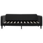 Sofá cama nido con cajones terciopelo negro 90x190 cm de vidaXL, Camas y somieres - Ref: Foro24-3197126, Precio: 282,21 €, De...