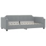 Sofá cama nido con cajones tela gris claro 80x200 cm de vidaXL, Camas y somieres - Ref: Foro24-3197683, Precio: 478,42 €, Des...
