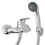 Kit de grifo mezclador para ducha de baño cromado de vidaXL, Grifos - Ref: Foro24-140831, Precio: 28,68 €, Descuento: %