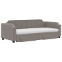 Sofá cama nido con cajones tela gris taupe 80x200 cm de vidaXL, Camas y somieres - Ref: Foro24-3197686, Precio: 464,04 €, Des...
