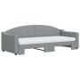 Sofá cama nido con colchón tela gris claro 80x200 cm de vidaXL, Camas y somieres - Ref: Foro24-3197543, Precio: 415,10 €, Des...