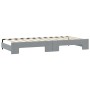 Sofá cama nido con cajones tela gris claro 100x200 cm de vidaXL, Camas y somieres - Ref: Foro24-3197693, Precio: 479,57 €, De...