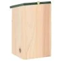 Casa para pájaros 4 unidades madera 12x12x22 cm de vidaXL, Pajareras - Ref: Foro24-41012, Precio: 37,53 €, Descuento: %