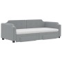Sofá cama nido con cajones tela gris claro 90x200 cm de vidaXL, Camas y somieres - Ref: Foro24-3197688, Precio: 489,78 €, Des...