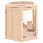 Jaula para hámster madera maciza abeto 80x40x43 cm de vidaXL, Jaulas y habitáculos para animales pequeños - Ref: Foro24-17237...