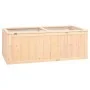 Jaula para hámster madera maciza abeto 104x52x38 cm de vidaXL, Jaulas y habitáculos para animales pequeños - Ref: Foro24-1723...