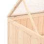 Jaula para hámster madera maciza abeto 104x52x38 cm de vidaXL, Jaulas y habitáculos para animales pequeños - Ref: Foro24-1723...