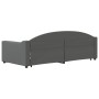 Sofá cama nido con cajones tela gris oscuro 90x200 cm de vidaXL, Camas y somieres - Ref: Foro24-3197567, Precio: 280,27 €, De...