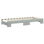 Sofá cama nido con cajones terciopelo gris claro 80x200 cm de vidaXL, Camas y somieres - Ref: Foro24-3197836, Precio: 456,40 ...