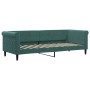 Sofá cama nido con cajones terciopelo verde oscuro 80x200 cm de vidaXL, Camas y somieres - Ref: Foro24-3197838, Precio: 460,0...