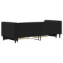 Sofá cama nido con cajones terciopelo negro 80x200 cm de vidaXL, Camas y somieres - Ref: Foro24-3196736, Precio: 287,65 €, De...