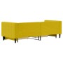 Sofá cama nido con cajones terciopelo amarillo 80x200 cm de vidaXL, Camas y somieres - Ref: Foro24-3196737, Precio: 278,80 €,...