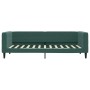 Sofá cama nido con cajones terciopelo verde oscuro 100x200 cm de vidaXL, Camas y somieres - Ref: Foro24-3196748, Precio: 298,...