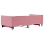 Sofá cama nido con cajones terciopelo rosa 100x200 cm de vidaXL, Camas y somieres - Ref: Foro24-3196749, Precio: 318,88 €, De...