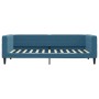 Sofá cama nido con cajones terciopelo azul 100x200 cm de vidaXL, Camas y somieres - Ref: Foro24-3196745, Precio: 300,64 €, De...