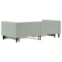 Sofá cama nido con cajones terciopelo gris claro 90x190 cm de vidaXL, Camas y somieres - Ref: Foro24-3196752, Precio: 289,58 ...