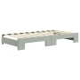 Sofá cama nido con cajones terciopelo gris claro 90x190 cm de vidaXL, Camas y somieres - Ref: Foro24-3196752, Precio: 289,58 ...