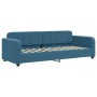 Sofá cama nido con cajones terciopelo azul 80x200 cm de vidaXL, Camas y somieres - Ref: Foro24-3196969, Precio: 290,15 €, Des...
