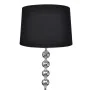 Lámpara de pie pantalla y soporte alto 4 bolas adorno negra de vidaXL, Lámparas - Ref: Foro24-240903, Precio: 62,71 €, Descue...