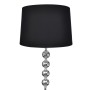 Lámpara de pie pantalla y soporte alto 4 bolas adorno negra de vidaXL, Lámparas - Ref: Foro24-240903, Precio: 61,25 €, Descue...