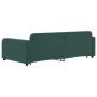 Sofá cama nido con cajones terciopelo verde oscuro 100x200 cm de vidaXL, Camas y somieres - Ref: Foro24-3196986, Precio: 301,...