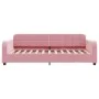 Ausziehbares Schlafsofa mit rosa Samtschubladen 100x200 cm von vidaXL, Betten und Lattenroste - Ref: Foro24-3196987, Preis: 3...