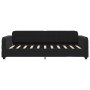 Sofá cama nido con cajones terciopelo negro 90x190 cm de vidaXL, Camas y somieres - Ref: Foro24-3196992, Precio: 289,07 €, De...