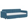 Sofá cama nido con cajones terciopelo azul 80x200 cm de vidaXL, Camas y somieres - Ref: Foro24-3196993, Precio: 481,63 €, Des...