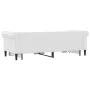 Sofá cama nido con cajones cuero sintético blanco 90x200 cm de vidaXL, Camas y somieres - Ref: Foro24-3197732, Precio: 327,14...