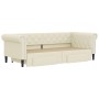 Sofá cama nido con cajones cuero sintético crema 90x200 cm de vidaXL, Camas y somieres - Ref: Foro24-3197733, Precio: 314,73 ...