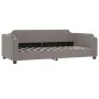 Trundle sofa bed with drawers taupe gray fabric 80x200 cm by vidaXL, Beds and slatted bases - Ref: Foro24-3197668, Price: 292...
