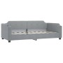 Sofá cama nido con cajones tela gris claro 90x200 cm de vidaXL, Camas y somieres - Ref: Foro24-3197670, Precio: 298,57 €, Des...
