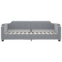 Sofá cama nido con cajones tela gris claro 90x200 cm de vidaXL, Camas y somieres - Ref: Foro24-3197670, Precio: 298,57 €, Des...