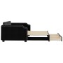 Sofá cama nido con cajones tela negro 100x200 cm de vidaXL, Camas y somieres - Ref: Foro24-3197677, Precio: 311,49 €, Descuen...