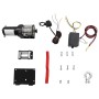 Cabrestante eléctrico placa montaje guía de rodillo 12V 1360KG de vidaXL, Cabrestantes - Ref: Foro24-210230, Precio: 119,78 €...