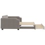 Sofá cama nido con cajones tela gris taupe 100x200 cm de vidaXL, Camas y somieres - Ref: Foro24-3197678, Precio: 313,26 €, De...