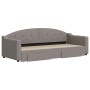 Sofá cama nido con cajones tela gris taupe 80x200 cm de vidaXL, Camas y somieres - Ref: Foro24-3197564, Precio: 292,69 €, Des...