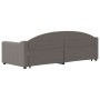 Sofá cama nido con cajones tela gris taupe 80x200 cm de vidaXL, Camas y somieres - Ref: Foro24-3197564, Precio: 292,69 €, Des...