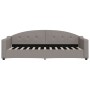Sofá cama nido con cajones tela gris taupe 80x200 cm de vidaXL, Camas y somieres - Ref: Foro24-3197564, Precio: 292,69 €, Des...