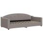 Sofá cama nido con cajones tela gris taupe 90x200 cm de vidaXL, Camas y somieres - Ref: Foro24-3197569, Precio: 294,45 €, Des...