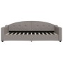 Sofá cama nido con cajones tela gris taupe 90x200 cm de vidaXL, Camas y somieres - Ref: Foro24-3197569, Precio: 294,45 €, Des...