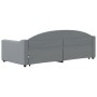 Sofá cama nido con cajones tela gris claro 90x190 cm de vidaXL, Camas y somieres - Ref: Foro24-3197576, Precio: 287,97 €, Des...